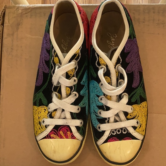 Zeyzani Embroidered Sneakers 5.5/36 - Picture 3 of 6